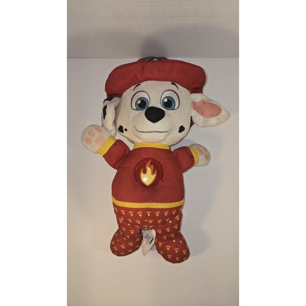 Paw Patrol Snuggle Up Pup Fire Marshall Music Light Up Sound Works